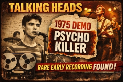 Talking Heads&rsquo; Raw 1975 &ldquo;Psycho Killer&rdquo; Demo Surfaces Online &mdash; A Historic Find for Fans and Music Historians