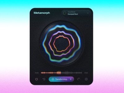 Reimagine your voice using AutoTune&rsquo;s new &ldquo;ethically trained&rdquo; AI transformation plugin, Metamorph