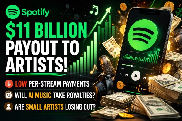 Spotify&rsquo;s $11 Billion Payout to Artists: What It Means for Musicians in 2026