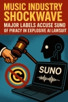 Music Industry Shockwave: Major Labels Accuse Suno of Piracy in Explosive AI Lawsuit Could This Be the End of AI Music as We Know It?
