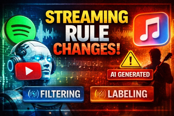 Streaming Platforms Are Changing AI Music Rules: Labeling, Filtering, and New Policies Explained