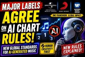 AI Music Chart Rules: Major Labels Set New Global Standards