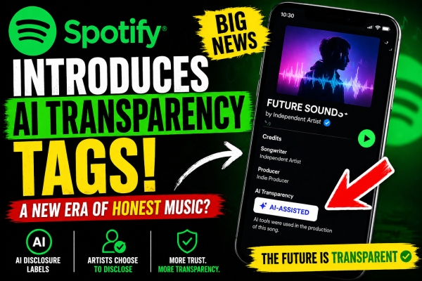 Spotify Introduces AI Transparency Tags: The Future of Music Labeling in 2026