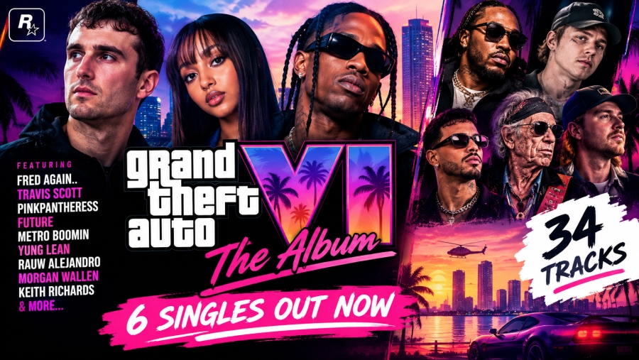 GTA VI Soundtrack Revealed: Fred again.., Travis Scott &amp; PinkPantheress