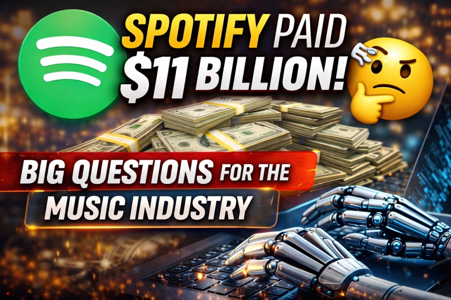 Spotify Paid $11 Billion to Artists in 2025 &mdash; What It Means for the Music Industry