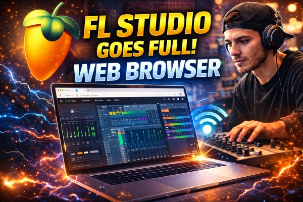 FL Studio Goes Completely Web Browser Mode: The Future of Music Production Has Arrived