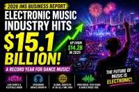 Electronic Music Industry Hits $15.1B in 2026: IMS Report Reveals Massive Growth