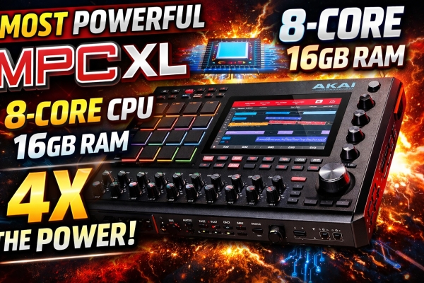 Akai MPC XL redefines standalone music production with an 8-core processor and 16GB RAM, delivering 4&times; the power of previous MPC models. Experience lightning-fast performance, DAW-level workflow, and computer-rivaling speed &mdash; all in one flagship hard