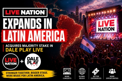 Live Nation Expands in Latin America with Dale Play Live Acquisition