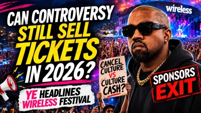 Can Controversy Still Sell Tickets in 2026? Ye, Wireless Festival &amp; Brand Fallout