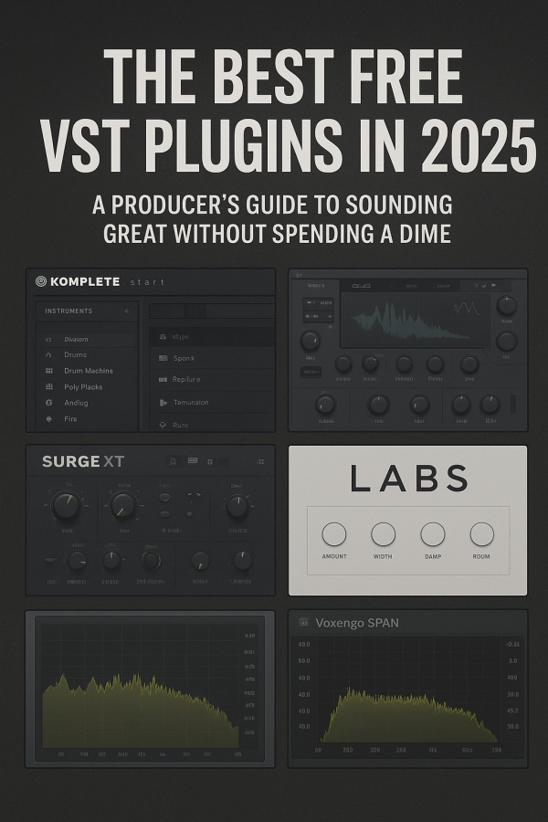 The Best Free VST Plugins in 2025 — a producer’s guide to sounding great without spending a dime